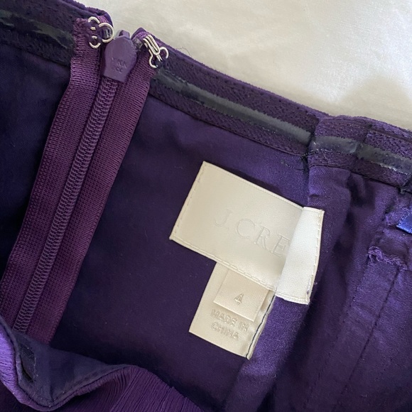 J Crew Taryn Gown in Eggplant - Picture 5 of 5